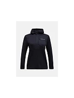 Mikina PEAK PERFORMANCE W Trail Polartec Zip Hood, čierna Mikina PEAK PERFORMANCE W Trail Polartec Zip Hood, čierna