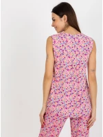 Dámska blúzka D73771R11115A ružová - FPrice