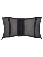 Podväzkový pás Peanut tarte V-7842 čierno-béžová - Axami