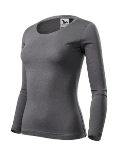 Fit-T LS tričko steel grey