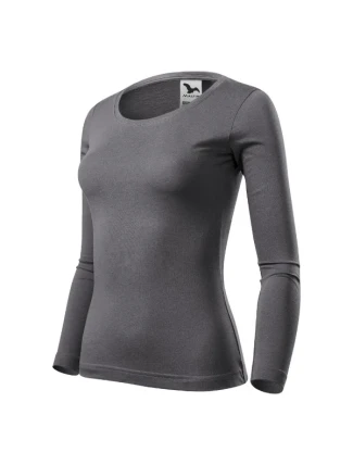 Fit-T LS tričko steel grey