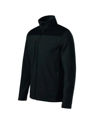 Effect fleece unisex black 01 (štítok značky)