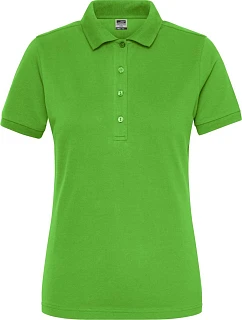 Daiber JN 1805 Dámske pracovné elastické bio polo - Solid 02.1805 limetkovozelené
