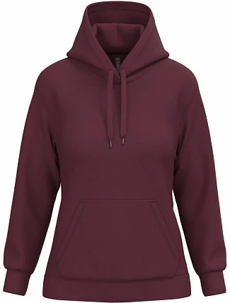 Kariban K 473 Dámska mikina s kapucňou 20.K473 wine Kariban K 473 Dámska mikina s kapucňou 20.K473 wine