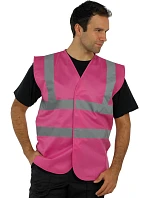 Bezpečnostná vesta Yoko HVW 100 Hi-Vis 79.W100, limetková Bezpečnostná vesta Yoko HVW 100 Hi-Vis 79.W100, limetková