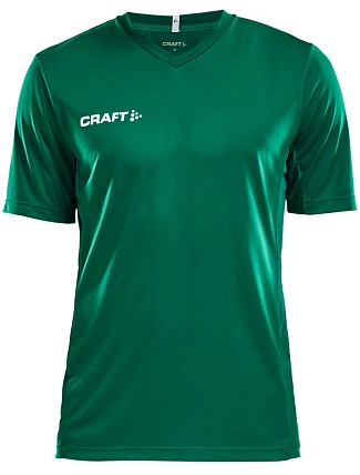 Craft Teamwear Squad Go Jersey Solid M Pánske športové tričko s výstrihom do V 82.5560 team green Craft Teamwear Squad Go Jersey Solid M Pánske športové tričko s výstrihom do V 82.5560 team green