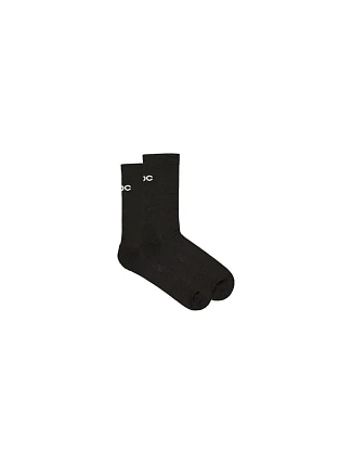 Cyklistické ponožky POC Cadence Road Thermal Socks, čierne