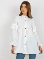 Dámska košeľa TW KS BI 2021745.13X ecru - FPrice