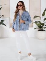 Dámska džínsová bunda DENZARIA modrá FashionStreet TY4905 Dámska džínsová bunda DENZARIA modrá FashionStreet TY4905