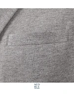 NEOBLU Marcel Men Pánsky piké sako 24.3169 šedá melírovaná