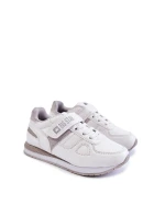 Dziecięce Buty Sportowe Big Star KK374009 Białe