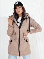 Dámska prechodná bunda parka GROLIN khaki FashionStreet TY4173