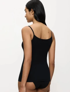 Bavlnený špagetový top - BLACK - TRIUMPH BLACK - TRIUMPH