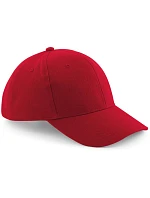 Beechfield B 65 6-panelová čiapka s kšiltom „Pro Style“ 53.0065 classic red Beechfield B 65 6-panelová čiapka s kšiltom „Pro Style“ 53.0065 classic red
