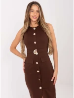 Šaty IT SK 21891.61 hnedé