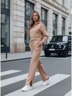 Dámska tepláková súprava MARINO beige FashionStreet AY0975 Dámska tepláková súprava MARINO beige FashionStreet AY0975