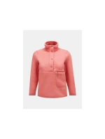 Peak Performance W Fleece Snap T Mikina ružová Peak Performance W Fleece Snap T Mikina ružová