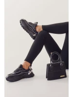 Damskie Sportowe Buty Cross Jeans II2R4018C Czarne