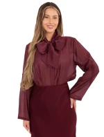 Košeľa IT KS 28978.22 bordová