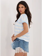 Blúzka RV BZ A1253.07 svetlo modrá