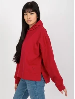 Dámska mikina TW BL 2002.11 tmavo červená - FPrice