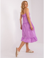 Svetlo fialové šaty bez ramienok od OCH BELLA