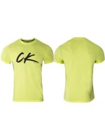 Pánske tričko KM0KM00467-ZAA zelené - Calvin Klein Pánske tričko KM0KM00467-ZAA zelené - Calvin Klein