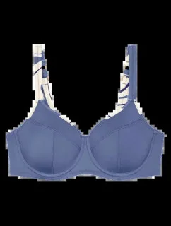 Dámske plavky Summer Allure W sd 01 blue/ecru - Triumph