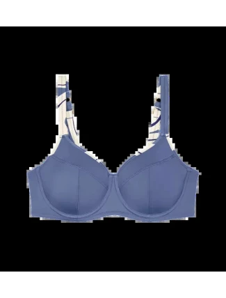 Dámske plavky Summer Allure W sd 01 blue/ecru - Triumph Dámske plavky Summer Allure W sd 01 blue/ecru - Triumph