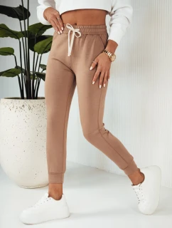 Dámske tepláky MILA camel FashionStreet UY1823