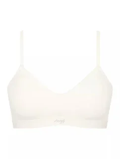 Dámska podprsenka EVER Ease P - WHITE - biela 00GZ - SLOGGI