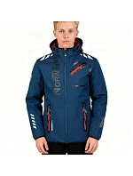 Geografické Nórsko Softshell ROYAUTE DB NAVY RED MEN 068 (WY2001H/GN/Navy/Red)