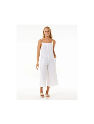 Kombinéza RIP CURL Premium Surf Jumpsuit, biela