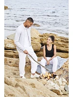 Fruit of the Loom Classic Elasticated Jog Pants Tepláky 16.4026 biele Fruit of the Loom Classic Elasticated Jog Pants Tepláky 16.4026 biele