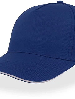 Atlantis Headwear Start Five Sandwich 5-panelová čiapka „Start Five Sandwich“ 33.0039 royal