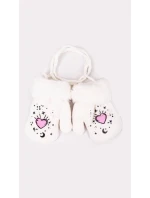 Rukavice RED 0011G Kožušina so šnúrkou