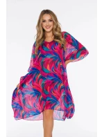 Dámske pareo 15 D83T- 42 pink - Self