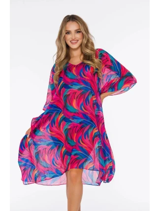 Dámske pareo 15 D83T- 42 pink - Self