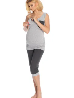 ~Tehotenské pyžamo model 147506 PeeKaBoo