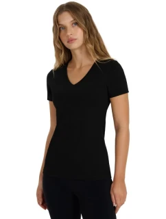 Dámske tričko 4F F2969 dark black 4FWAW25TTSHF2969 20S