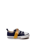 Dziecięce Niskie Trampki BIG STAR JJ374077 Granatowe