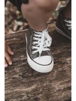 Dziecięce Wysokie Trampki Khaki Filemon
