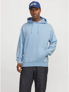 Jack&Jones pánska mikina JJESTAR BASIC SWEAT HOOD NOOS 12257852 CHAMBRAY BLUE
