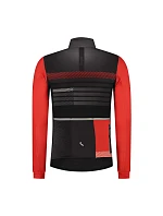 Tričko Rogelli s dlhým rukávom STRYDE, čierne a červené, veľkosť 3XL Tričko Rogelli s dlhým rukávom STRYDE, čierne a červené, veľkosť 3XL