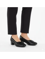 Dámske čierne šnurovacie lodičky Jezzi 233-12 Dámske čierne šnurovacie lodičky Jezzi 233-12