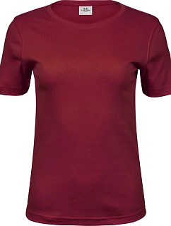 Tee Jays TJ 580 Dámske tričko Interlock 18.0580 tmavočervené