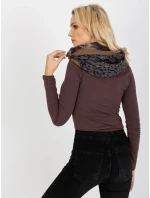 Tunelový šál AT KM K241239.19 sivá