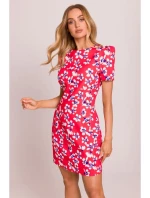 M856 Viacfarebné mini šaty - model 2