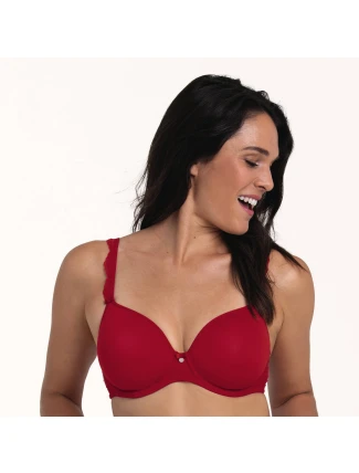 Podprsenka s kosticami Selma s dištančnými košíčkami 5637 červená - RosaFaia Podprsenka s kosticami Selma s dištančnými košíčkami 5637 červená - RosaFaia