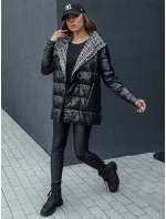 Dámska prešívaná prechodná bunda MINTY DATE black FashionStreet TY4508